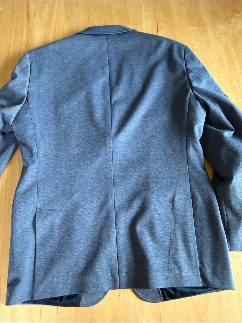 Men's Blue Two-Button Blazer - Classic Tailored Jacket